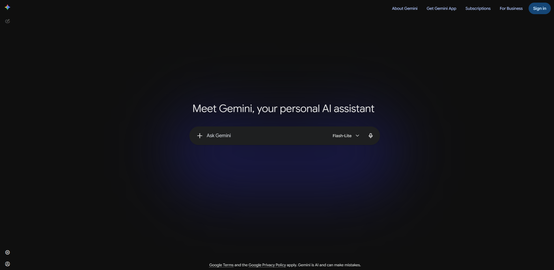 Gemini interface