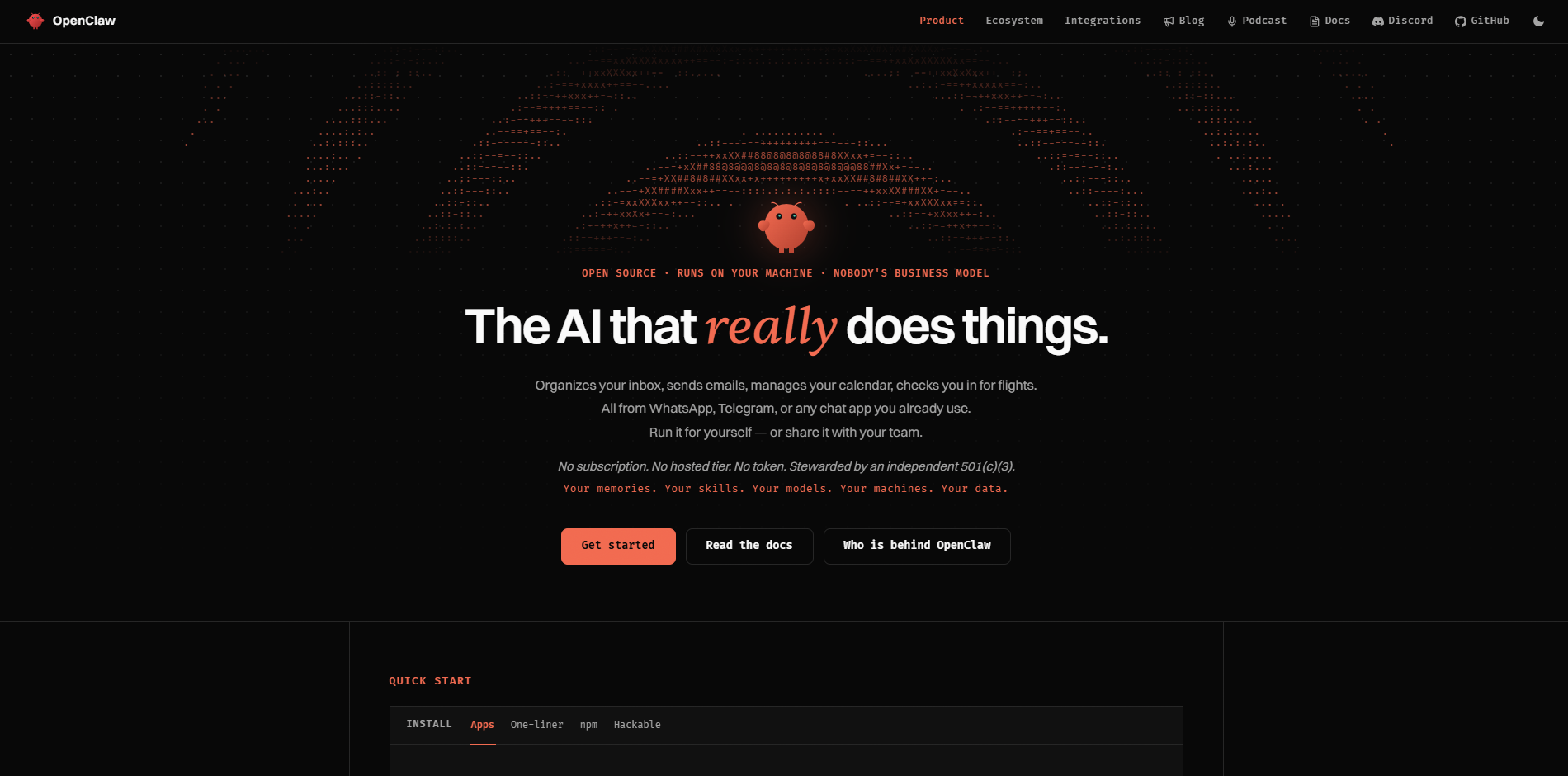 openclaw interface